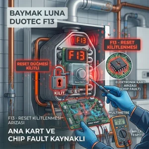 Baymak Luna DuoTec F13-Reset Kilitlenmesi