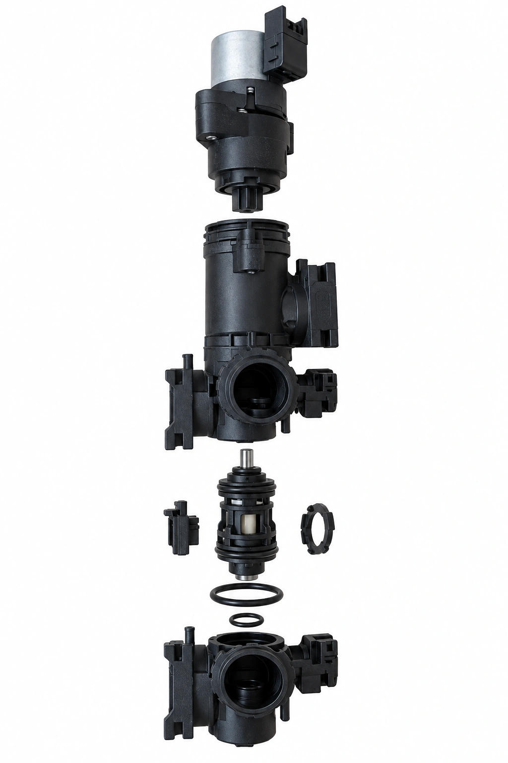 Bosch Buderus 3 Yollu Vana Gövdesi (Motorlu) 3D Bosch Buderus 3 Yollu Vana Gövdesi (Motorlu) 3D