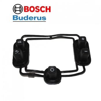 Bosch Buderus GB062 Kombi Tuş Takımı (Buton Seti) 4+1