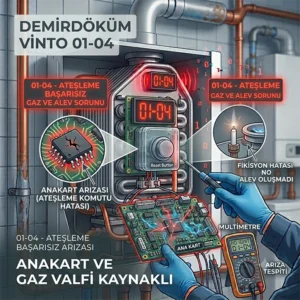 Demirdöküm Vinto 01-04-Ateşleme Başarısız