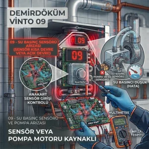 Demirdöküm Vinto 09 Basınç Sensörü Arızası