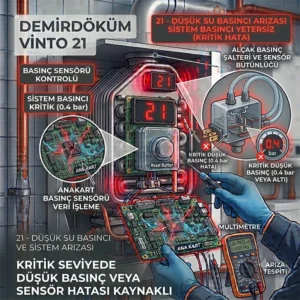 Demirdöküm Vinto 21 Düşük Su Basıncı