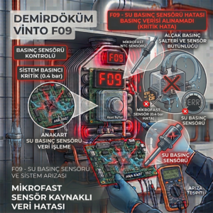Demirdöküm Vinto F09 Su Basınç Sensör Hatası