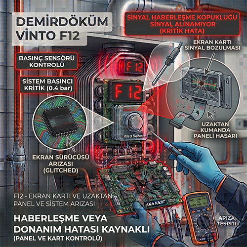Demirdöküm Vinto F12 Arızası