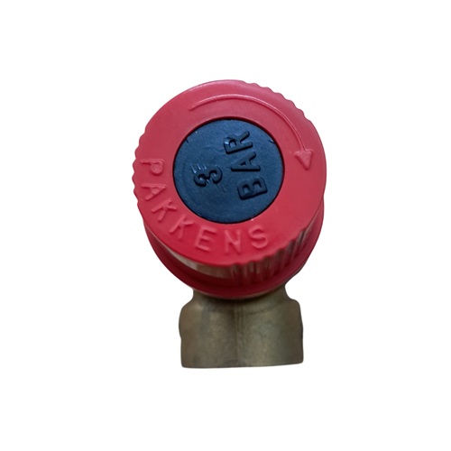 Emniyet Ventili 3 Bar Pakkens CW 617N DN15 (1-2 İç Dişli) 3 Emniyet Ventili 3 Bar Pakkens CW 617N DN15 (1-2 İç Dişli)