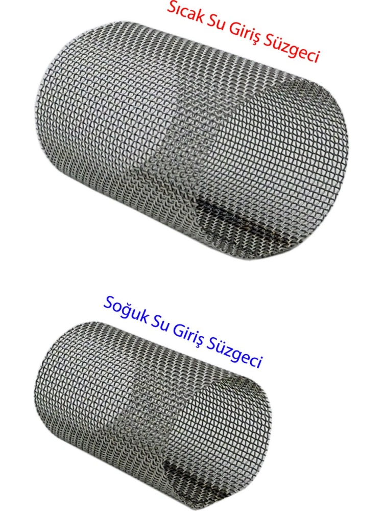 Kombi Tesisat Filtre Süzgeci Tel Elek Seti (Orta Boy) Kombi Tesisat Filtre Süzgeci Tel Elek Seti (Orta Boy)