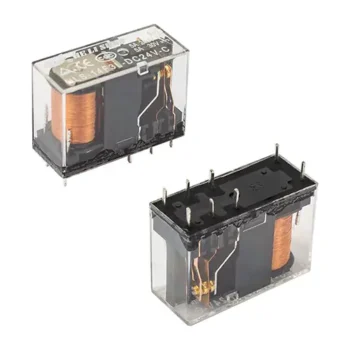 Kombi Rölesi HLS-14F3L-24Volt 5Amper 8 Pin Şeffaf Çift Kontak