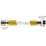 Kombi Şofben Gaz Hortumu Flex 1-2 x 3-4 x 90 cm