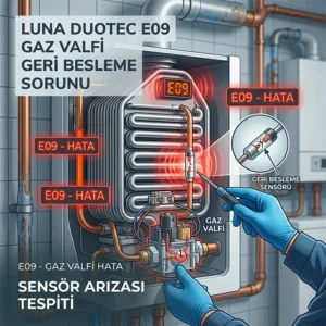 Luna DuoTec E09 - Gaz Valfi Geri Besleme Sorunu
