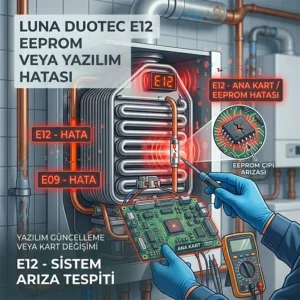 Luna DuoTec E12-EEPROM veya yazılım hatası