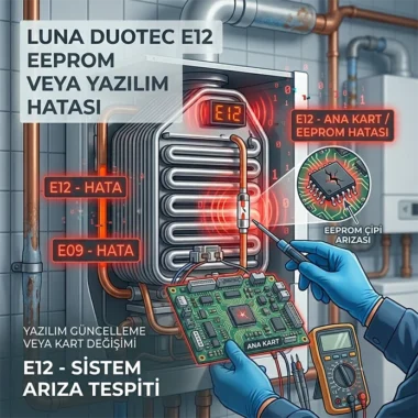 Baymak Luna DuoTec E21 Arızası: Elektronik Kart Sorunu