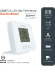 Oda Termostatı Kablosuz HT15 GENERAL