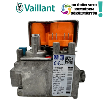 Protherm - Demirdöküm - Vaillant Kombi Gaz Valfi (Turuncu Bobin Sigma Sit 848) Söküm