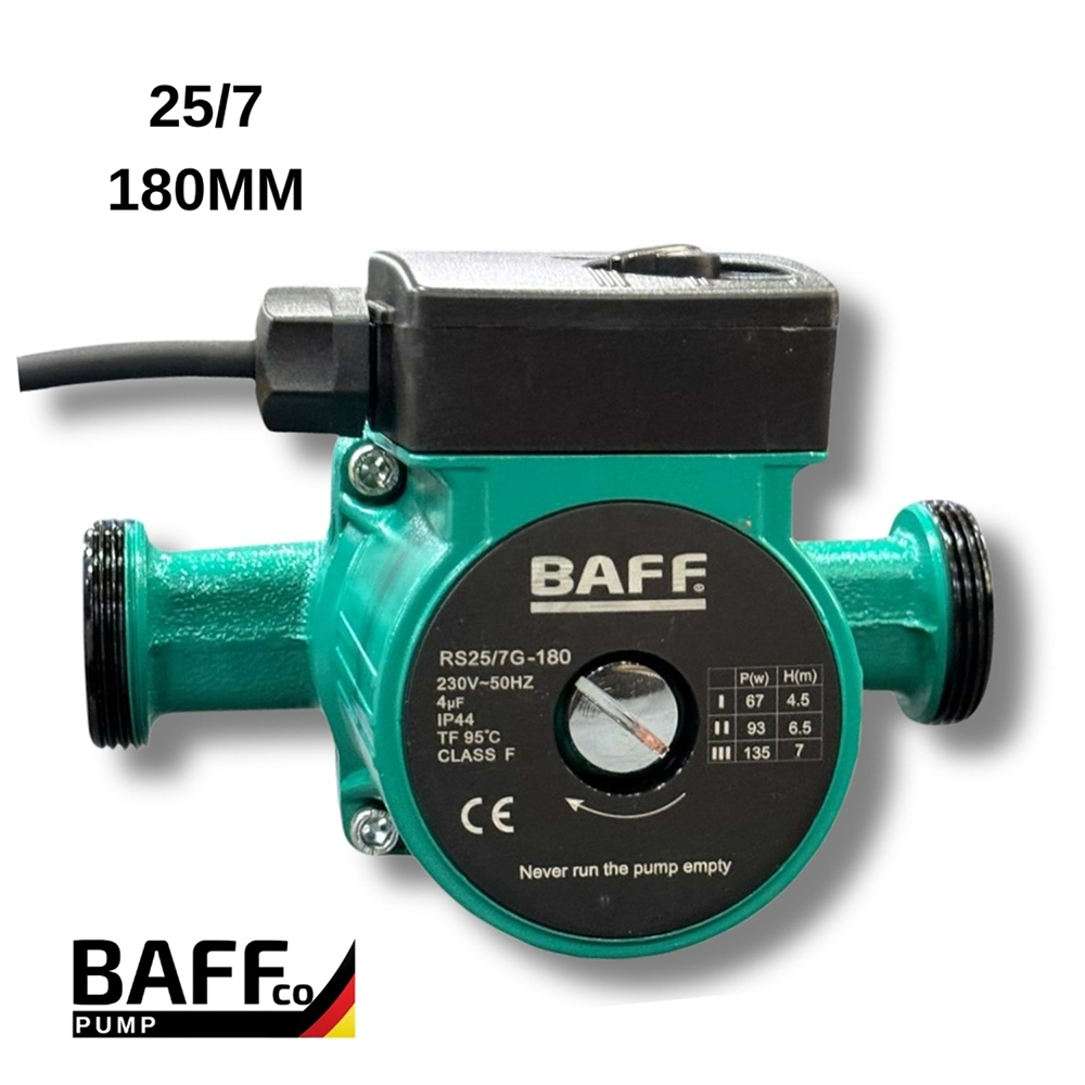Sirkülasyon Pompa Motoru RS25-7G 180mm. 1 BAFF Sirkülasyon Pompa Motoru RS25-7G 180mm. 1 BAFF