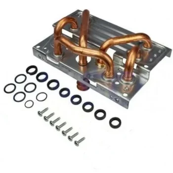 Vaillant Turbotec Kombi Plakalı Eşanjör Bağlantı Sacı Bloğu Seti